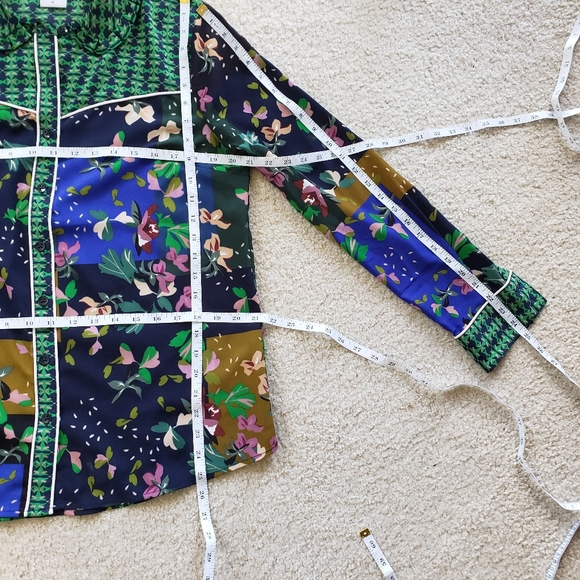 CABI Button up top multi print button up blouse - Picture 6 of 6